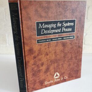 1980 Managing Systems Development Process Textbook Vintage Planning Project Mgmt